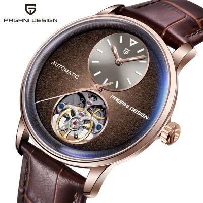 PAGANI DESIGN 1796 Automatic Watches for Men Mechanical Luminous Luxury Brand Men Watch Skeleton Tourbillon Reloj Hombre