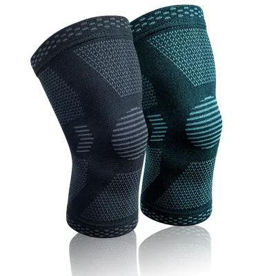 Good Quality Weightlifting Knee Sleeve Compression Knee Support Knee Brace for Running