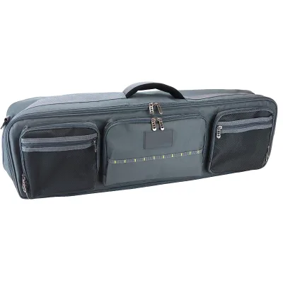 Comfortable New Fly Fishing Rod Case Holds up to 4 Fishing Poles and Tackle