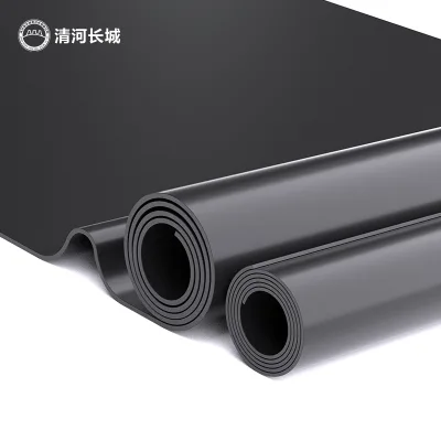 Industrial Insulated Rubber Mat Thick Non-Conductive Flooring Sheet Fine Ribbed Anti-Slip Surface for Substation Safety Mat