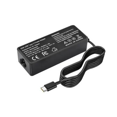Universal Supply 110-240V 50-60Hz AC to Type-C 20V 3.25A 65W Laptop Charger with 1.8m Cable 100% Copper Conductor