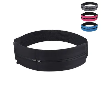 Running Sports Waist Bag Yoga Marathon Multi-function Fitness Double Bag Widened Soft Side Mobile Phone Bag