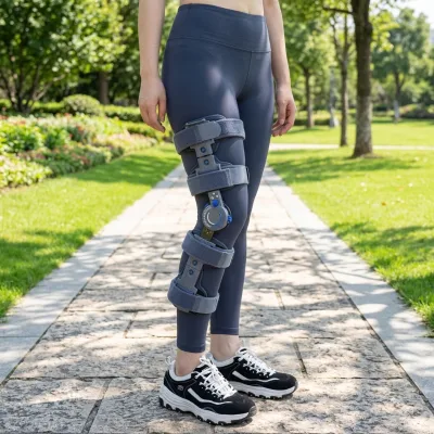 Breathable Unisex Knee Support with Multi-Strap Fit for Everyday Joint Alignment and Protection CE Certified