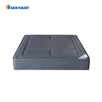 Medium Firm 7 Zone Pocket Spring Bed Size Mattresses Vacuum Roll in Carton Box