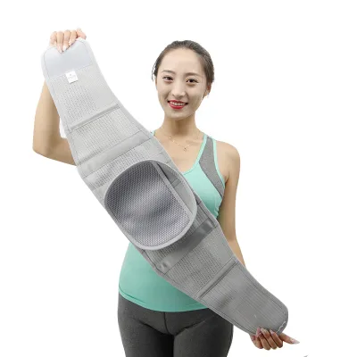 Breathable Full Elastic Waist Belt With Self-heating Pad, Cotton Pad, Net Pocket