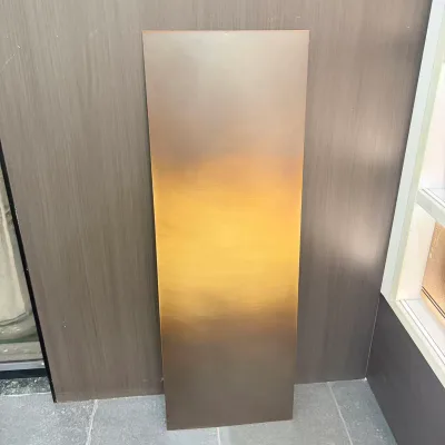 High Quality 2B Finish Cold Rolled Gradient Color 304 Stainless Steel Sheet