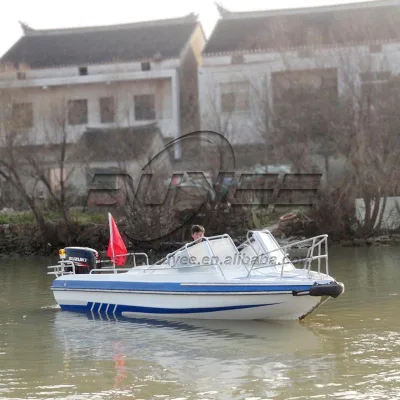 Original Manufacturer 10 Passenger Leisure Boat Cheap 21.3 Feet Water Sport Fiberglass Speed Boat Hot Sale