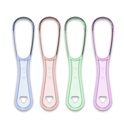 Wholesale Top Quality Professional Adult Rubber Tongue Cleaner/ Tongue Scraper