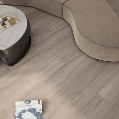 12mm Wood Grain Waterproof PVC Vinyl Laminate Flooring with 3mm Underlayment Price