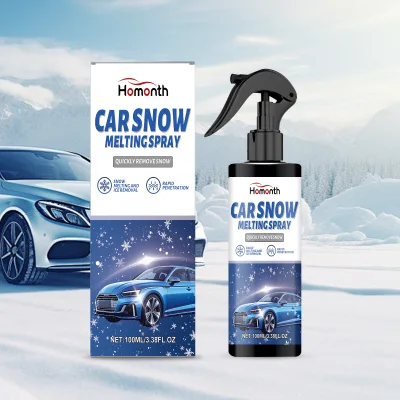 Windshield Snow Melting Spray Portable Antifreeze Tool Window Ice Snow Melting Anti Frost Deicer Car Glass Defrosting Liquid