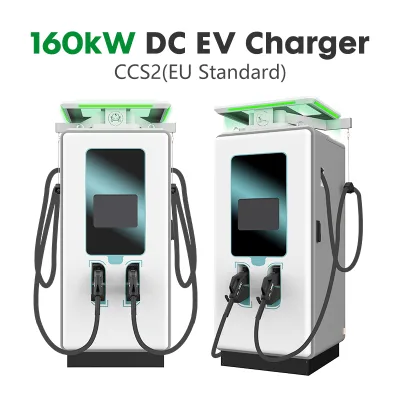 EU Standard 160kW CCS2 Floor Mounted DC Charger OCPP1.6J Upgradable OCPP2.0 Outdoor Unit for Professional EV Charging Operators