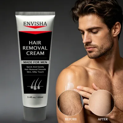 Private Label Natural Organic Herbal Non Irritating Nourishing Skin Barrier Daily Body Hair Removal Care Cream