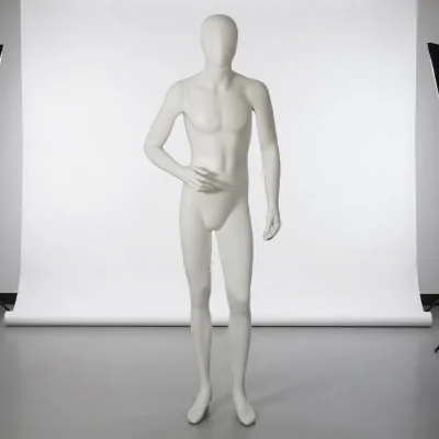 Full-Body Dummy Suit Model Clothing Store Mannequin Props with Head Trendy Apparel Display Stand for Men