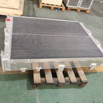 High Performance Water to air Twin Tube Fin Aluminum Intercooler Core