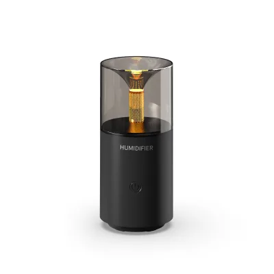 OEM Creative 5L Capacity Desktop Humidifier Candlelight Night Light New Car Aromatherapy Machine Household Use Humidistat for