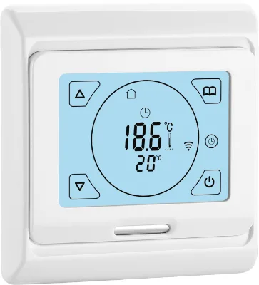 Factory OEM ODM Custom 3A/16A WiFi Smart Weekly Programmable Thermostat HVAC Components for Floor Heating & Air Conditioning
