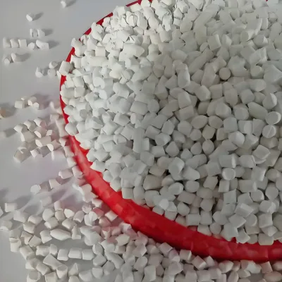 Promotional High Quality White Shiny Masterbatch White Color Granule