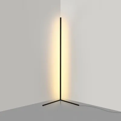 Factory Direct Sale Indoor Decorative Aluminum Iron Remote Control Floor Lamp