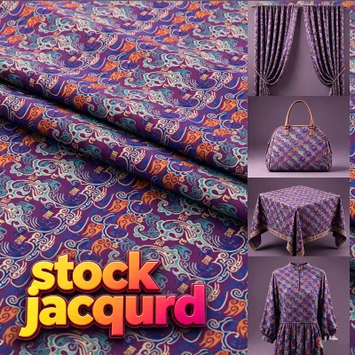 WHOLESALE SILK SATIN Yarn Dyed MATERIAL WOVEN JACQUARD FABRIC for CLOTHING WOMEN Home Textile