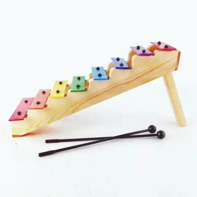 Staircase 8-tone Instrument, Bell Instrument, Aluminum Plate Instrument, Music Teaching Aids