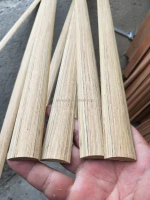 High Quality Half Round Teak Wood Moulding 1/4 Round Wood Moulding