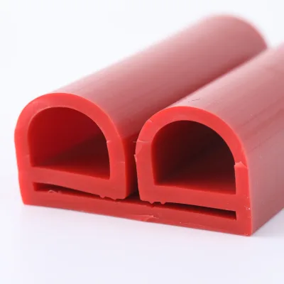 Customized High-Temperature Heat-Resistant Silicone Rubber Extruded Sealing Strip for Household Use