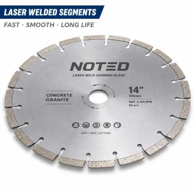 Factory Sale High Speed Diamond Saw Blade for Cut Off Machine Concrete Granite Asphalt 350mm 400mm 450mm Heavy Duty Disc Tool