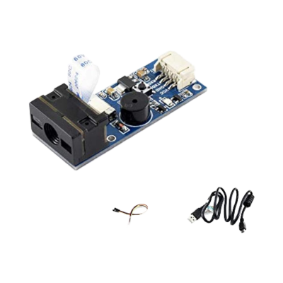 Waveshare Barcode Scanner Module 1D/2D Codes Barcode, QR Code Reader Onboard Micro USB and UART Serial Port Directly Plugged