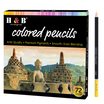 Sketching Nature Custom Colors 50/72 Colored Pencil Set