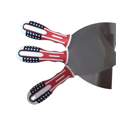 Cheap Price Flexible Wallpaper Scrapper Putty Knife With Rubber Handle