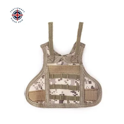 Tactical Mini Molle Vest Drink Bottle Decoration Set Protective Beer Bottle Mini Vests Beer Vest Holder
