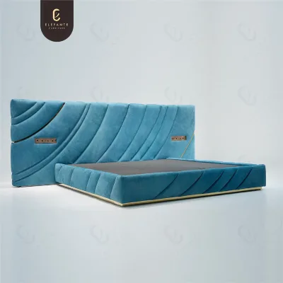 2024 New Design Queen Size Bed Frames King Size Bed Extra-Large Luxury Latest King Size Bed