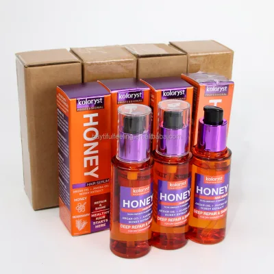 Koloryst Honey Keratin Organic Bulk Hair Repair Growth Serum Oil Rosemary Mint Herbal Smoothing for Damaged Hair