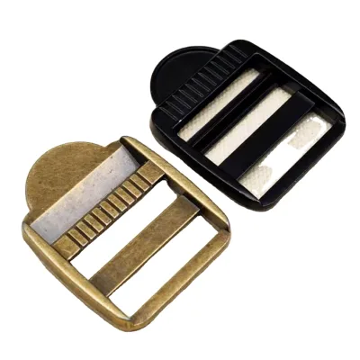 19/25/32/38mm Metal Bag Strap Adjustment Buckle Tri-Glide Hook Clasp DIY Backpack Strap Adjust Webbing Slider Buckles