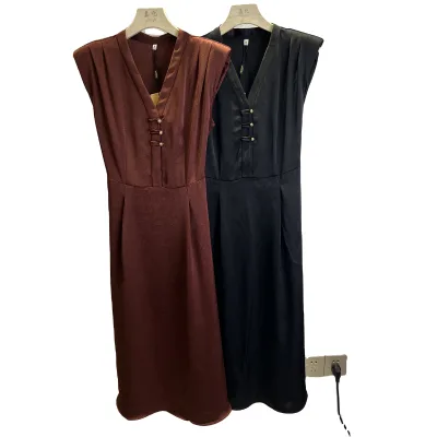 Summer Dress Cultivate One's Moral Integrity Short Sleeve Plus Size Dresses Lady's Casual Dress for Women Sleeveless
