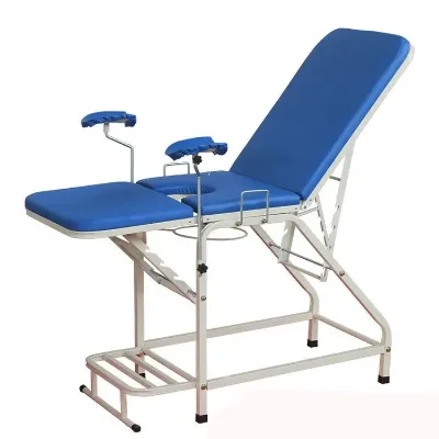 Hospital Outpatient Portable Folding Gynecological Examination Bed Operating Bed