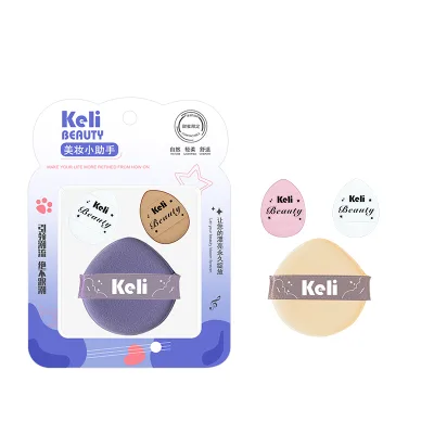 Wholesale Facial Beauty Tools Thumb Makeup Puff Makeup Sponge Set 3pcs High Quality Sponge Puffs