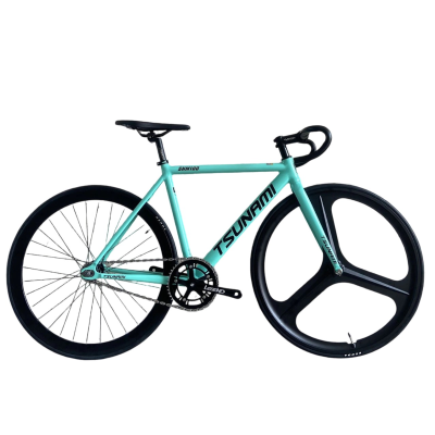Tsunami Deadfly Snm100 40 Complete Racing Bike 700c Three-Blade Fixed Reverse Brake Freewheel Aluminum Alloy Steel Single Speed