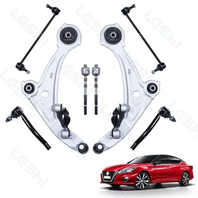 Leshi Lower Control Arm Long Tierod Best Ball Joints Vehicle Suspension Price for Nissan Teana J32 Cedric Qashqai