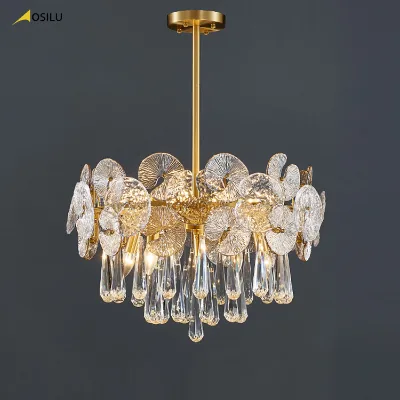 Luxury Ceiling Crystal Lampadario K9 Crystal Special Shape Pendant Light Chandeliers
