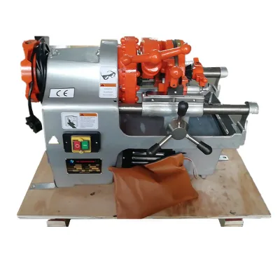 2024 New Design Factory Hot Sale 1/2"- 2" 750W Z1T-B2-50 Desktop  Power Pipe Threading Machine Straight Pipe Threader