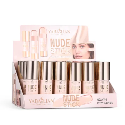 Customer Brand Long-Lasting Liquid Contour Highlighter Stick Smooth Natural Face Makeup Cream Concealer for Beauty Use