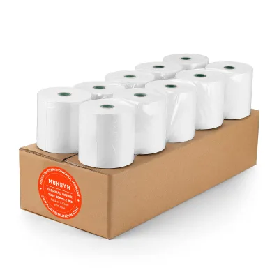 Factory Wholesale Rollos Termicos 80X80 Rollo Papel Termico 80X70 80X65 80X60 Hot Sale Papel De Caja Registradora