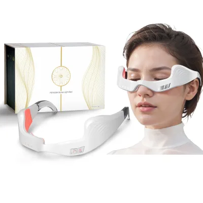 3D LED Red Light Therapy EMS Beauty Micro-Current Eye Massager for Fatigue Relief Wrinkle Eye Dark Circle Removal