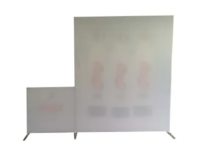 Collapsible Custom Step Repeat Tension Fabric Photo Booth Backdrop Banner for Event Promotion