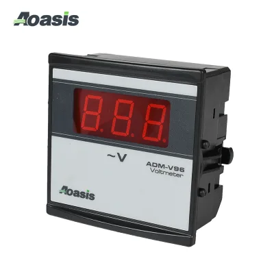 Aoasis ADM-V96 140V-260V AC 50/60hz 1% Accuracy Single Phase 20mm 3 Digit Display Voltmeter