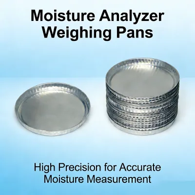 90mm Aluminum Pan Compatible with METTLER TOLEDO Ohaus Sartorius Moisture Analyzer