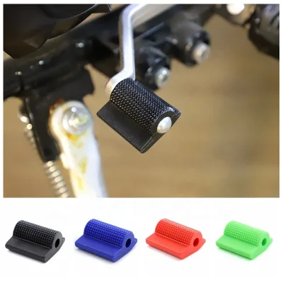 Universal Motorcycle Shift Gear Lever Pedal Rubber Protector Foot Peg Toe Gel for Honda Kawasaki Yamaha Accessory