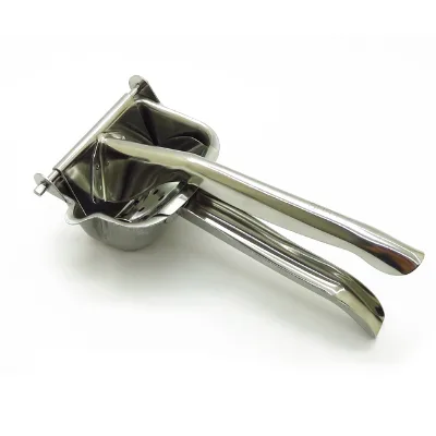 WELAND 100% Stainless Steel Lemon Hand Press Juicer Juice Extractor Manual Juicer Squeezer