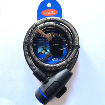 Mini Bicycle Circle Lock Colorful Anti-Theft Ring Lock for Mountain Bike